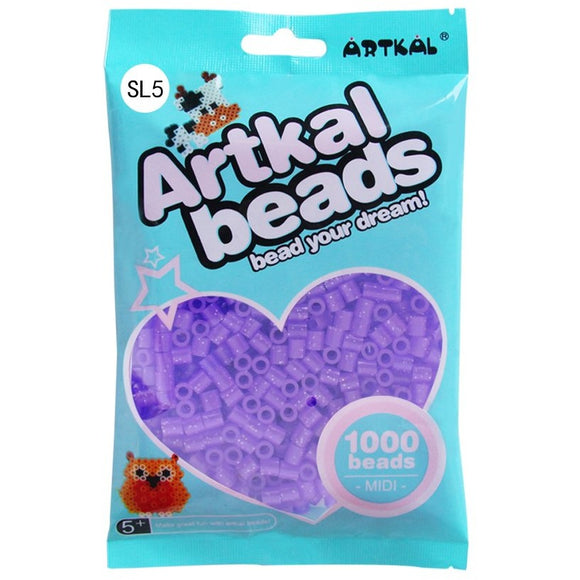 Artkal Fuse Beads 5 mm Glitter Colors (6 Colors)