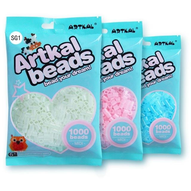 Artkal Fuse Beads 5 mm Glow In The Dark (3 Colors)