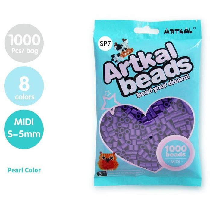 Artkal Fuse Beads 5 mm Pearl (8 Colors)