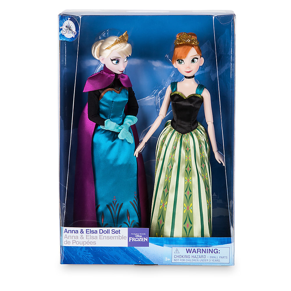 Anna and Elsa Coronation Doll Set Frozen
