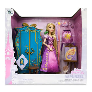 Rapunzel Classic Doll Wardrobe Vanity Play Set