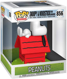 Peanuts Snoopy on Doghouse Deluxe Pop! Vinyl Figure