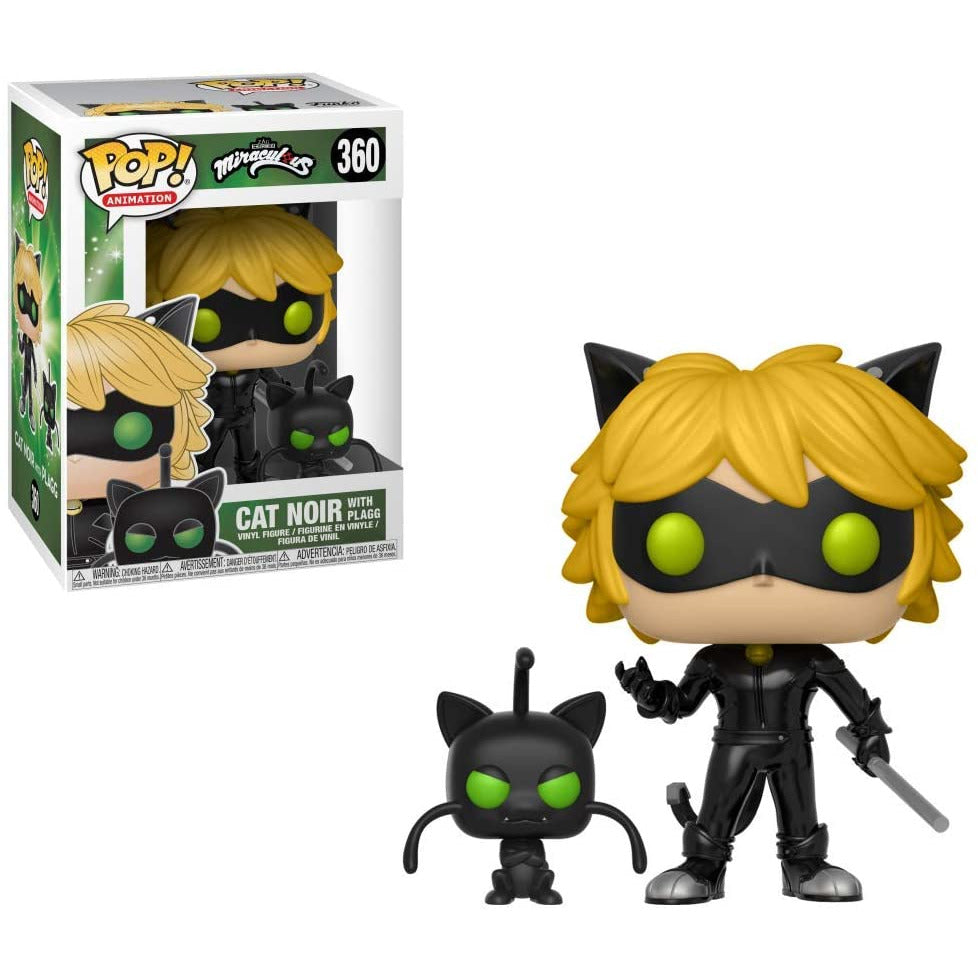 Miraculous Ladybug Cat Noir with Plagg Funko Pop! Vinyl Figure
