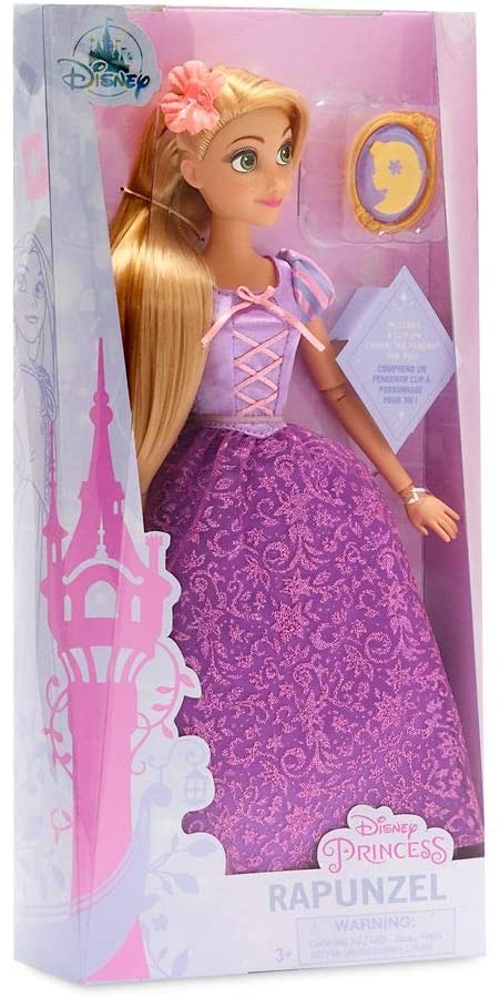 Rapunzel Classic Doll with Pendant – 11 1/2''