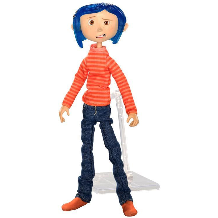 Coraline in Striped Shirt Articulated Action Figure