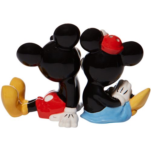 Disney Mickey Mouse and Minnie Salt and Pepper Shaker Set