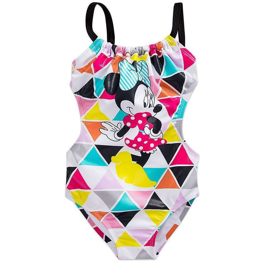 Minnie Mouse Geometric Swimsuit for Girls