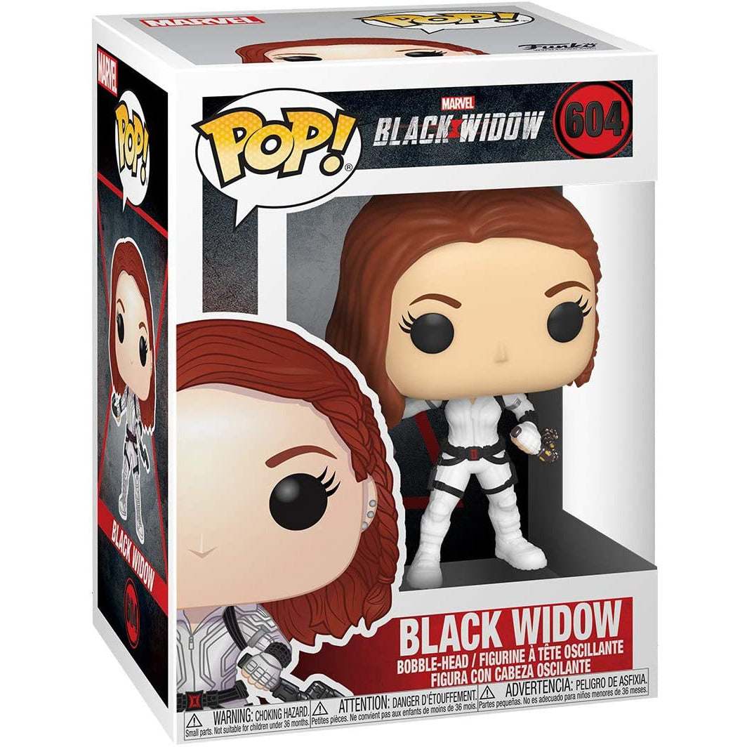 Black Widow White Suit Funko Pop! Vinyl Figure