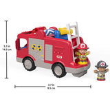 Little People Helping Others Fire Truck Vehicle