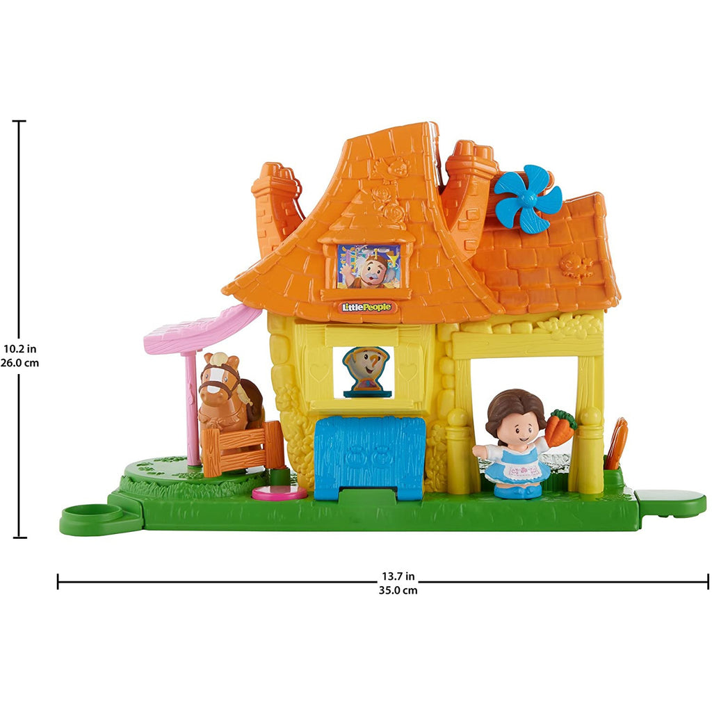 Beauty and the Beast Little People Belle's Caring House Playset