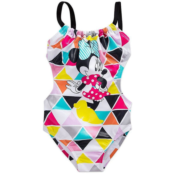 Minnie Mouse Geometric Swimsuit for Girls
