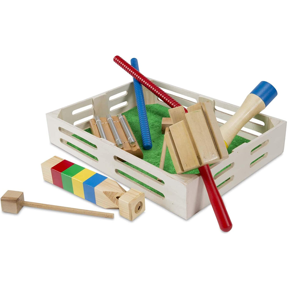 Melissa and Doug Band-in-a-Box Chime! Whistle! Jingle!