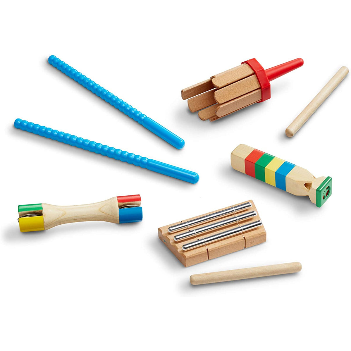 Melissa and Doug Band-in-a-Box Chime! Whistle! Jingle!