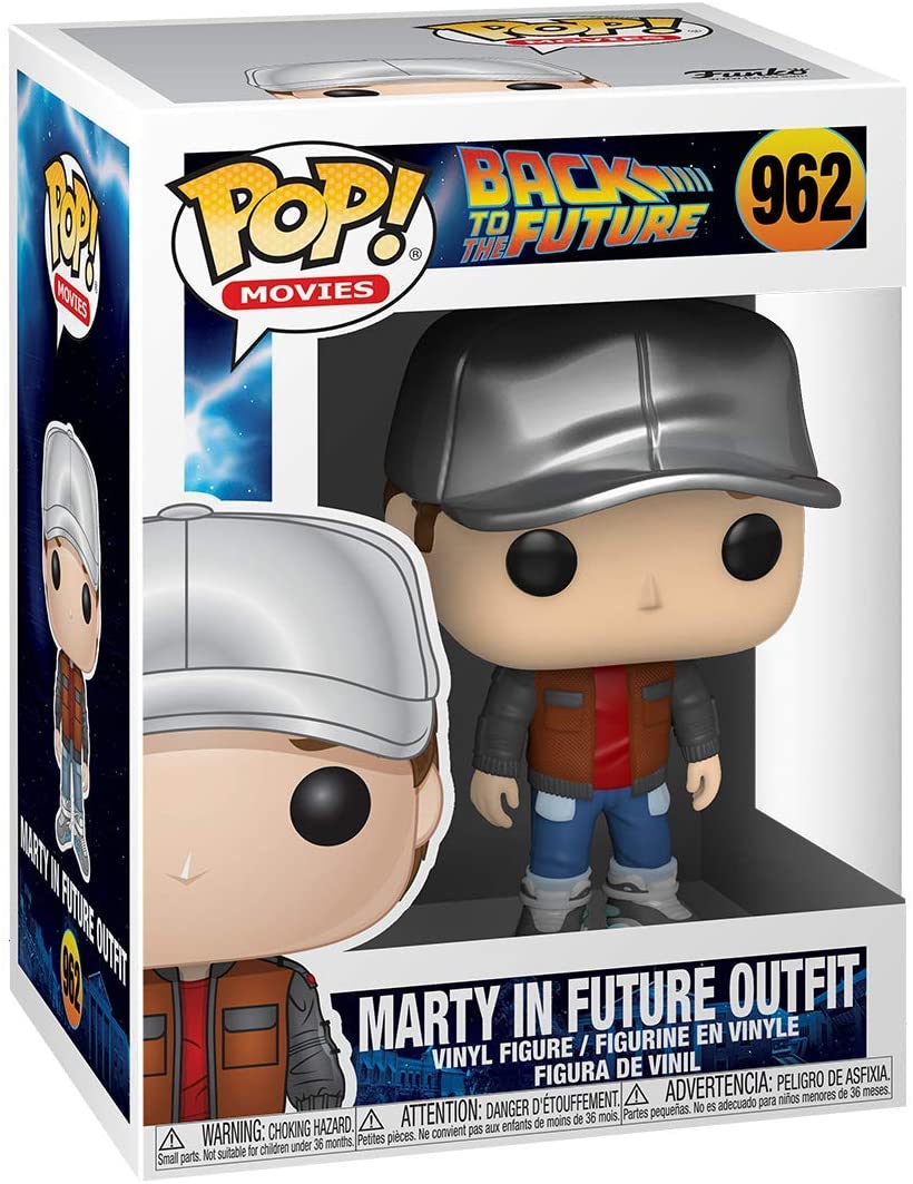 Back to the Future Marty in Future Outfit Funko Pop! Vinyl Figure