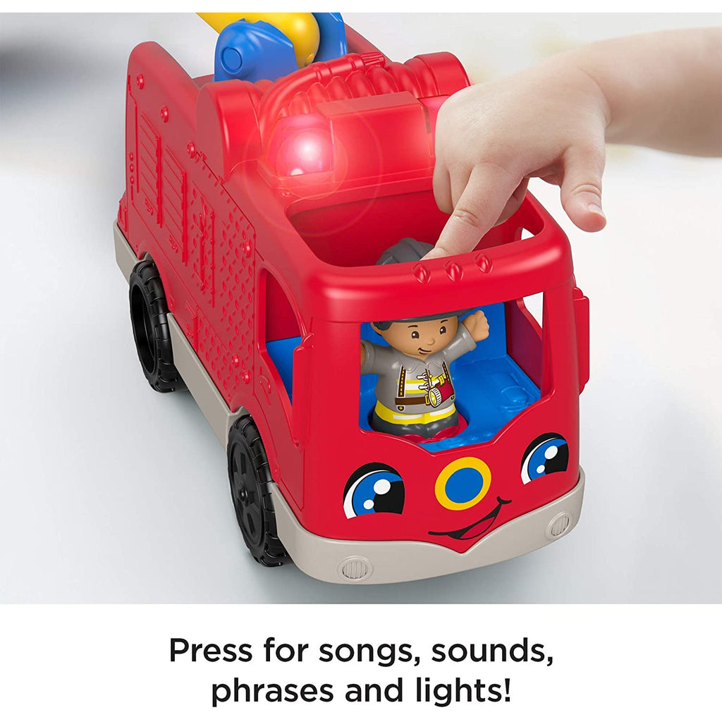 Little People Helping Others Fire Truck Vehicle
