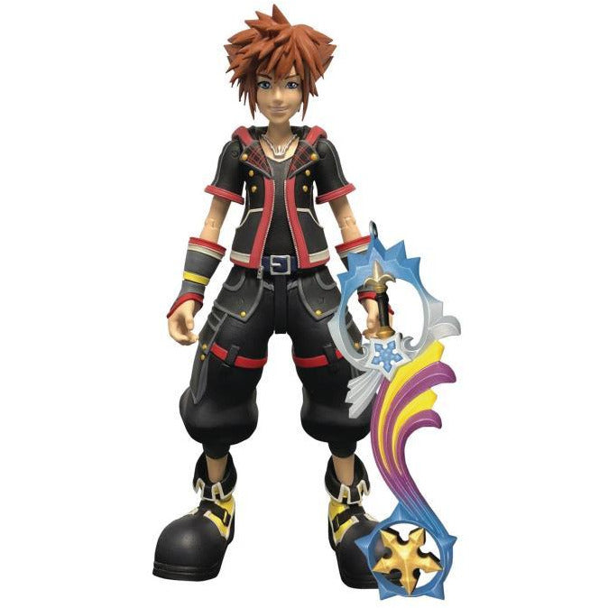 Disney Kingdom Hearts III Sora & Maleficent with Diablo & Shooting Star Keyblade Action Figure