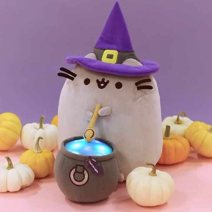 Pusheen The Cat Light Up Cauldron Witch