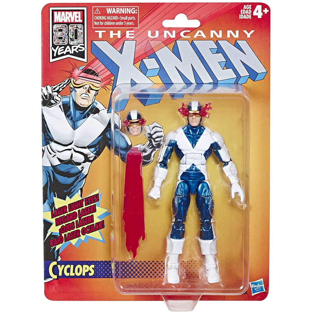 X-Men Retro Marvel Legends 6-Inch Cyclops Action Figure