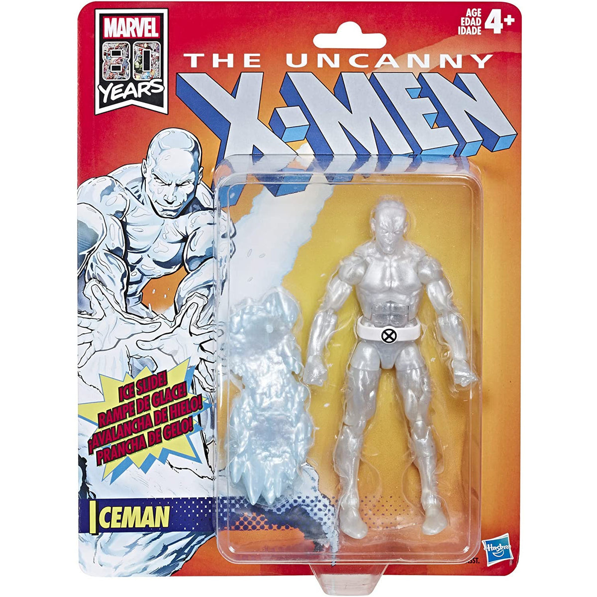 X-Men Retro Marvel Legends 6-Inch Iceman Action Figure