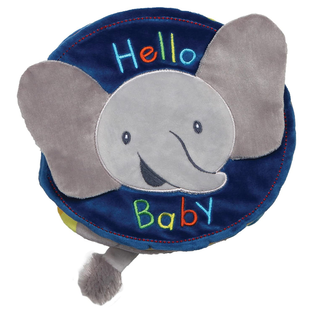 GUND Flappy Elephant Soft Book Plush