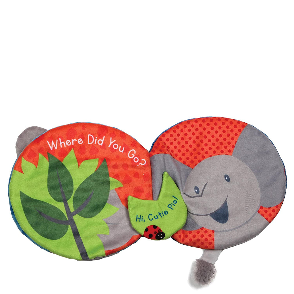 GUND Flappy Elephant Soft Book Plush