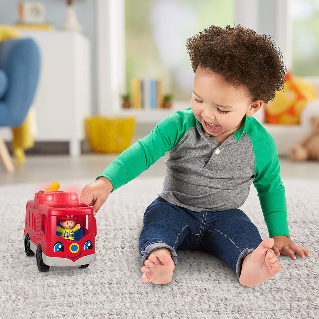 Little People Helping Others Fire Truck Vehicle