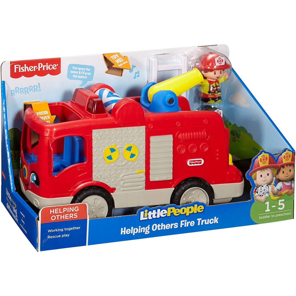 Little People Helping Others Fire Truck Vehicle