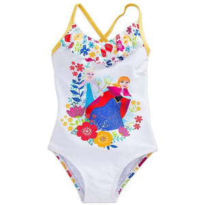 Anna and Elsa Swimsuit for Girls