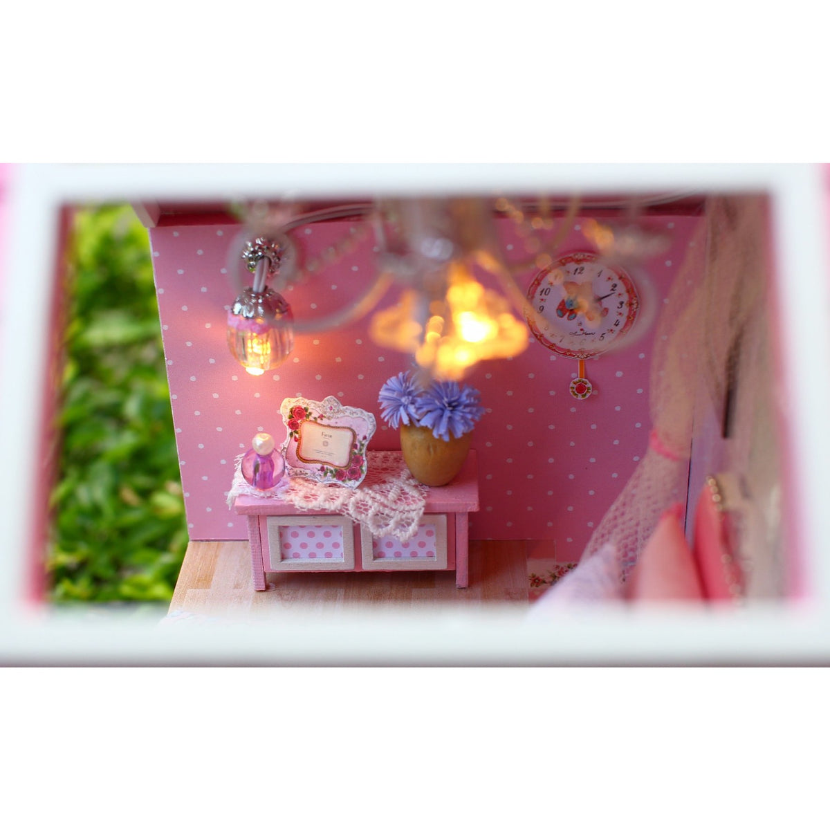 Pink Cherry Blossoms TOTORO Version DIY Large Dollhouse