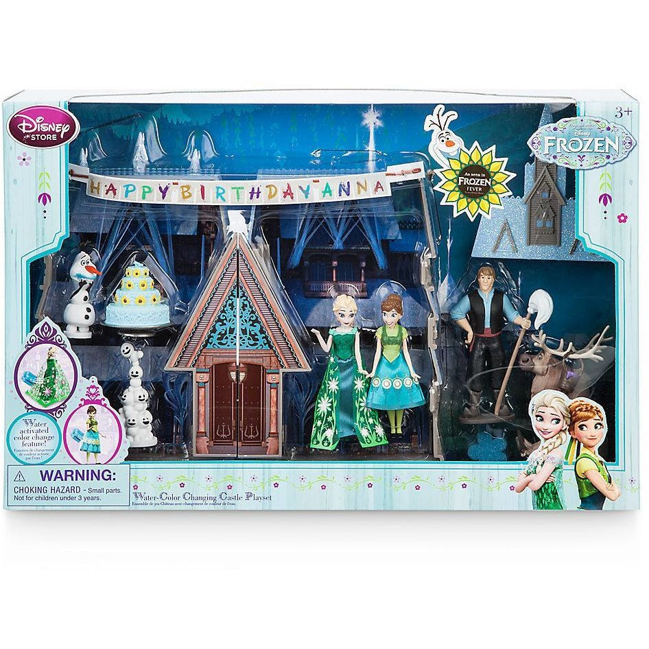Frozen Fever Water-Color Changing Color Play Set