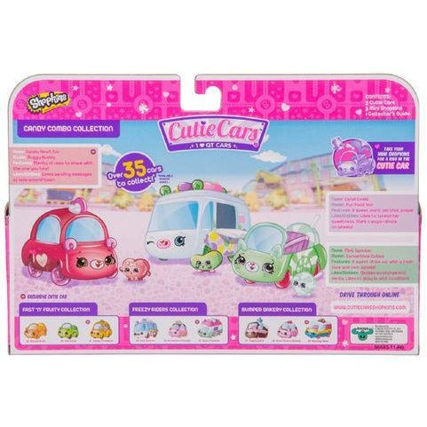 Shopkins Series 1 Cutie Cars 3-Pack - Candy Combo
