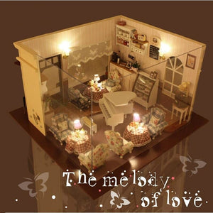 Love Melody Diy Medium Dollhouse