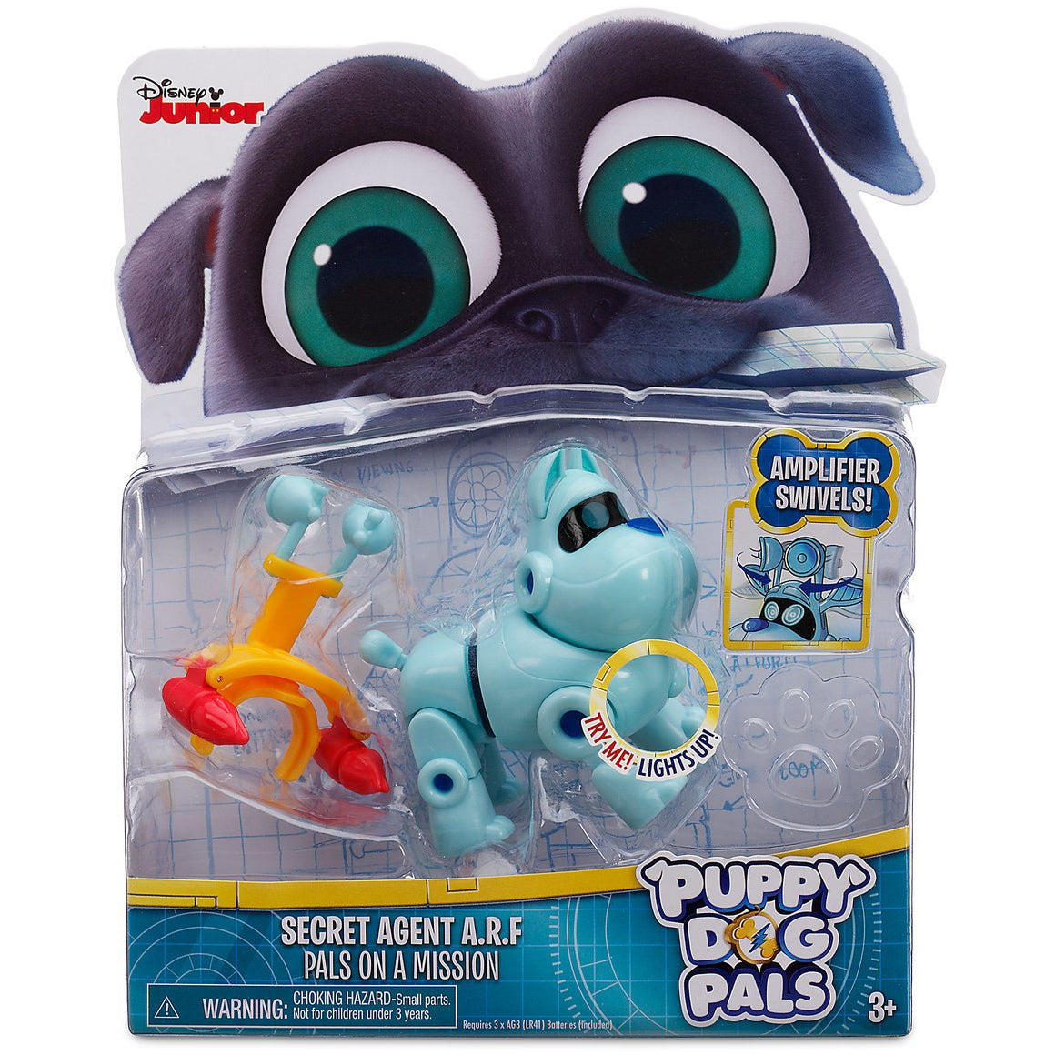Disney Store A.R.F. ''Pals on a Mission'' Toy - Puppy Dog Pals