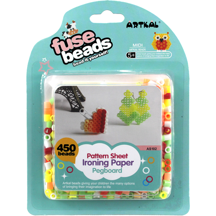 Artkal Midi Beads: 450 Beads Blister Sets