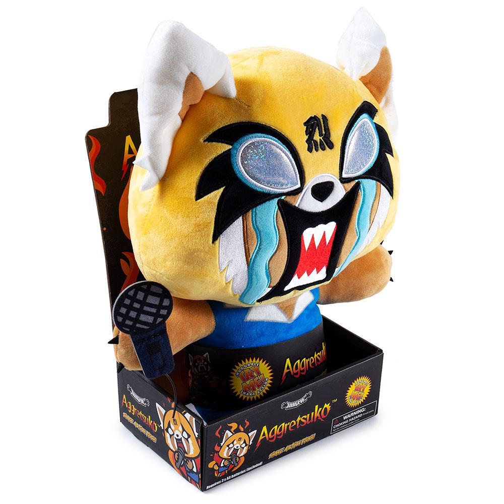 Aggretsuko Karaoke HugMe Shake Action Vibrating Plush By Kidrobot X Sanrio