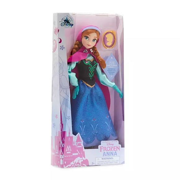 Anna Classic Doll with Pendant – Frozen – 11 1/2''