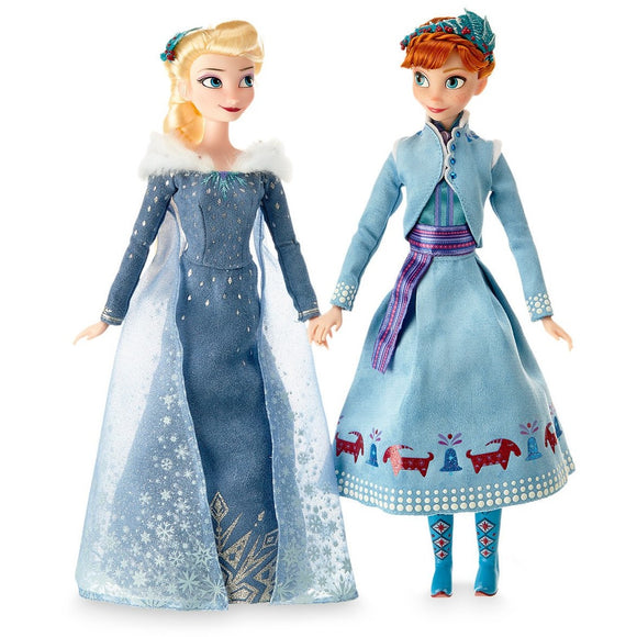 Anna and Elsa Classic Doll Set - Olaf's Frozen Adventure - 11.5'