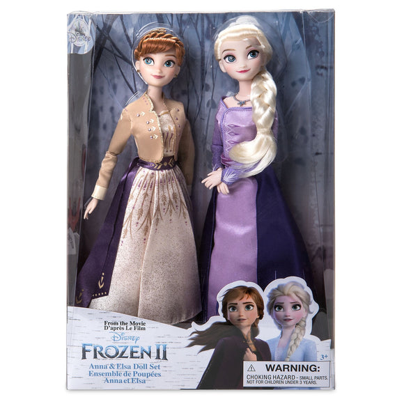 Disney Anna and Elsa Doll Set – Frozen 2