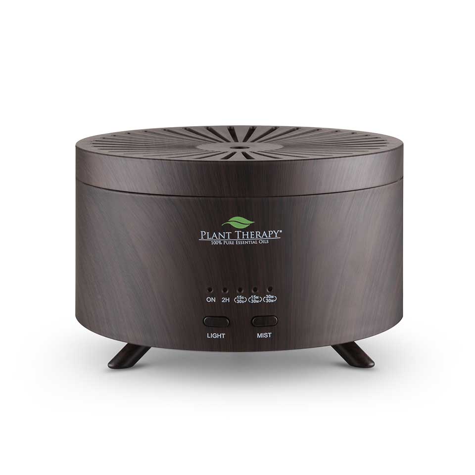 Plant Therapy AromaFuse Diffuser Wood Grain Brown