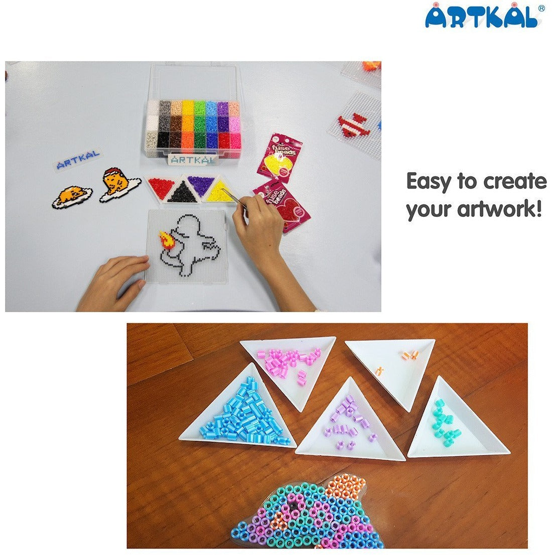 Artkal Triangle Tray Set of 8