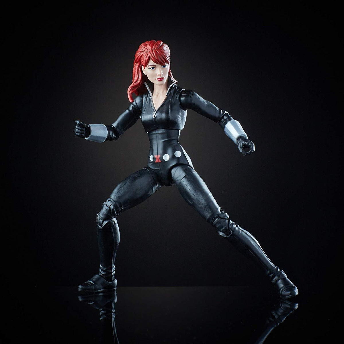 Avengers Ultimate 6 Inch Legends Black Widow With Motorcycle