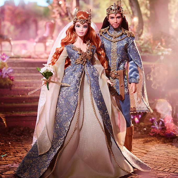 Barbie Faraway Forest Fairy Kingdom Wedding Dolls Giftset