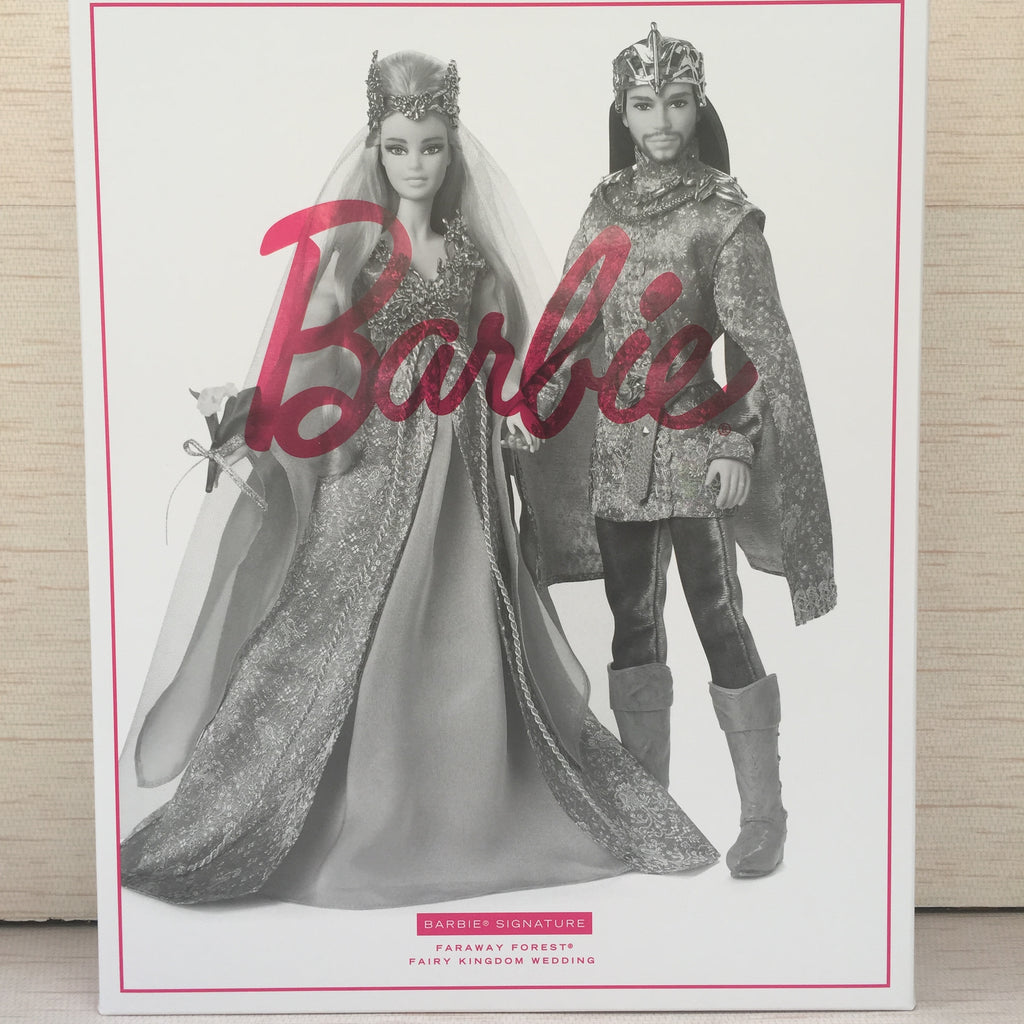 Barbie Faraway Forest Fairy Kingdom Wedding Dolls Giftset