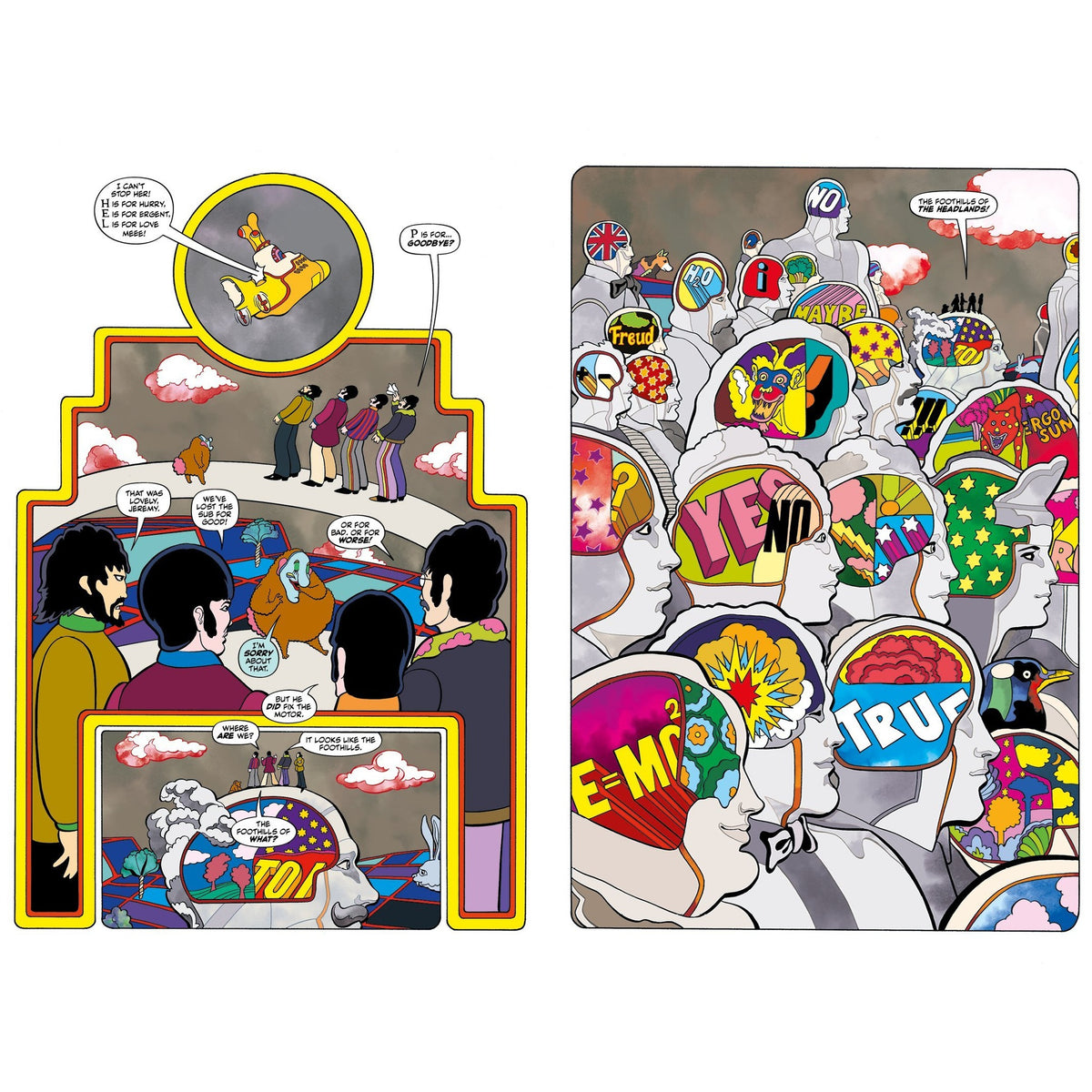 Beatles Yellow Submarine Graphic Novel