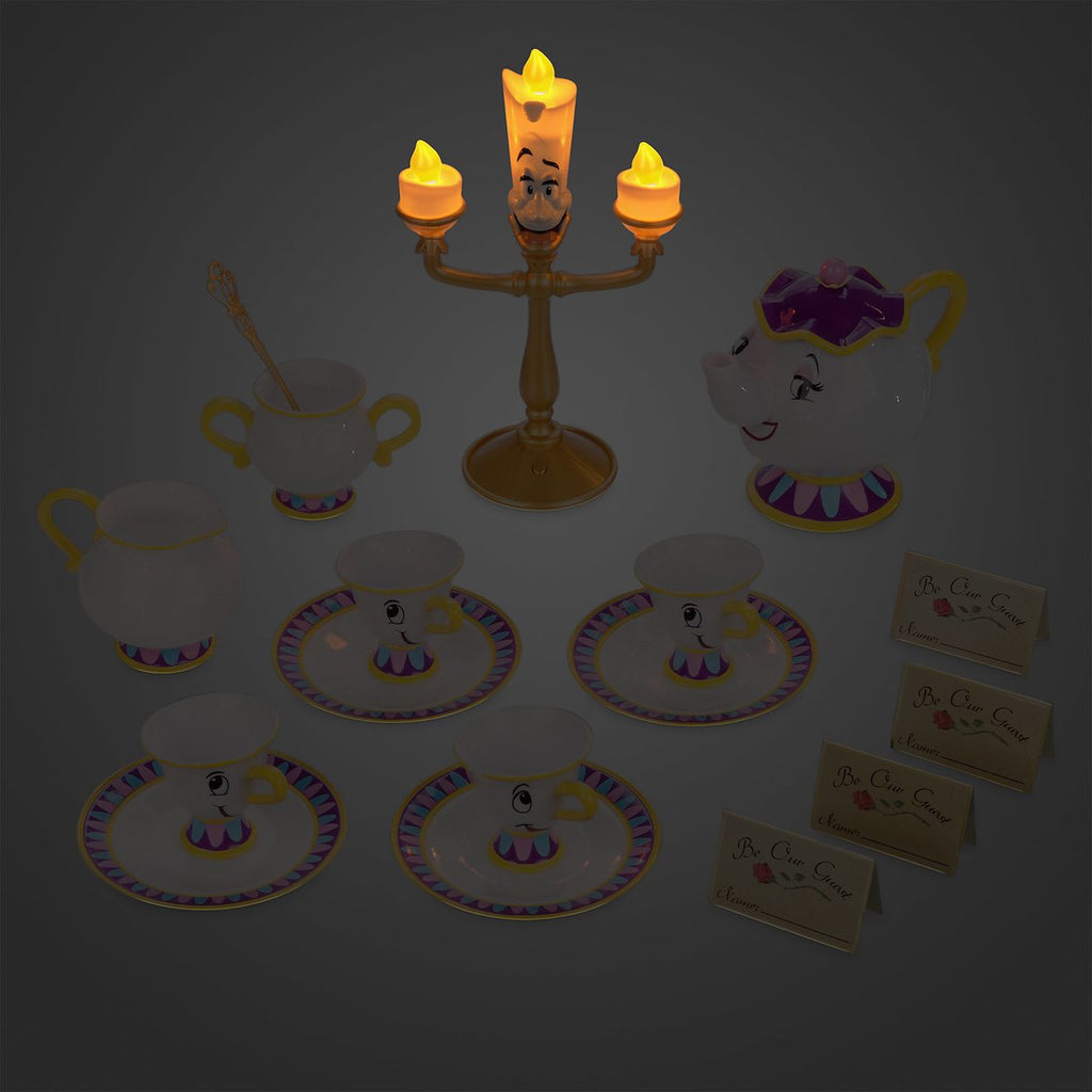 Beauty and the Beast ''Be Our Guest'' Singing Tea Cart Play Set
