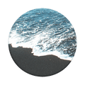 PopSockets PopGrip Black Sand Beach