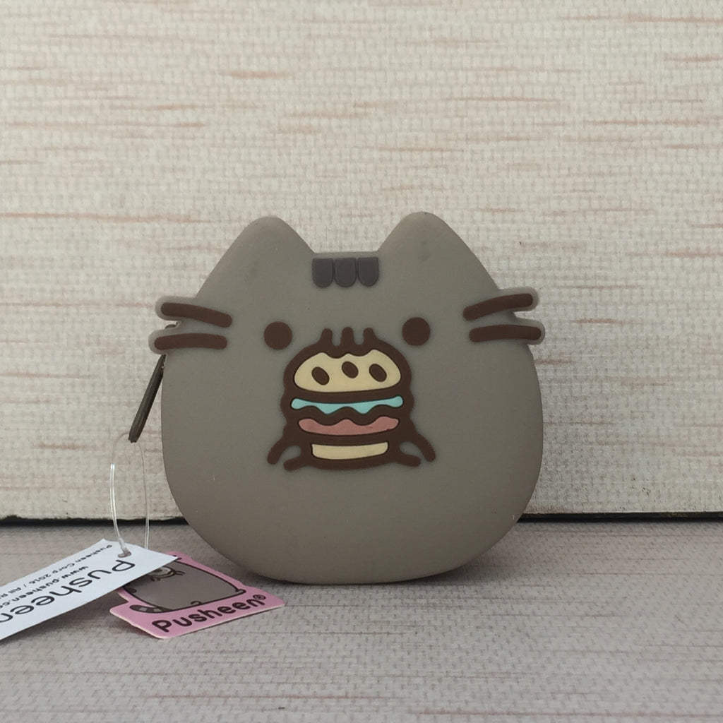 Burger Pusheen Silicone Coin Pouch
