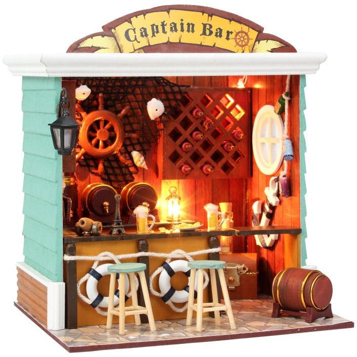 Captain Bar DIY Miniature Dollhouse