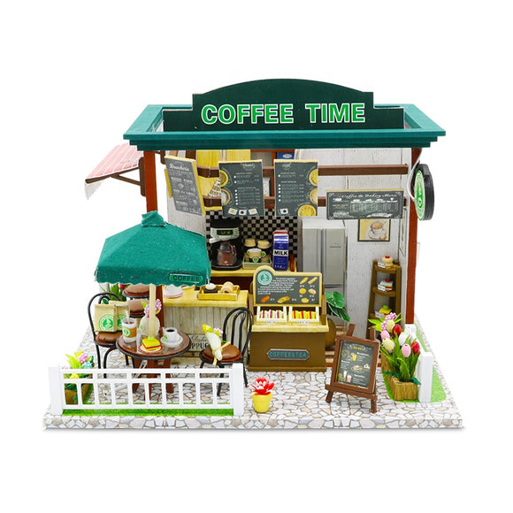 Coffee Time DIY Miniature Dollhouse