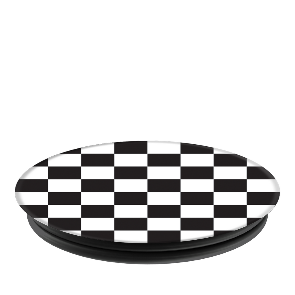 PopSockets PopGrip Checker Black
